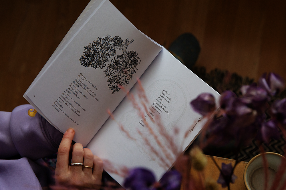 Half Woman Half Grief, a poetry book by Maya Kalaria