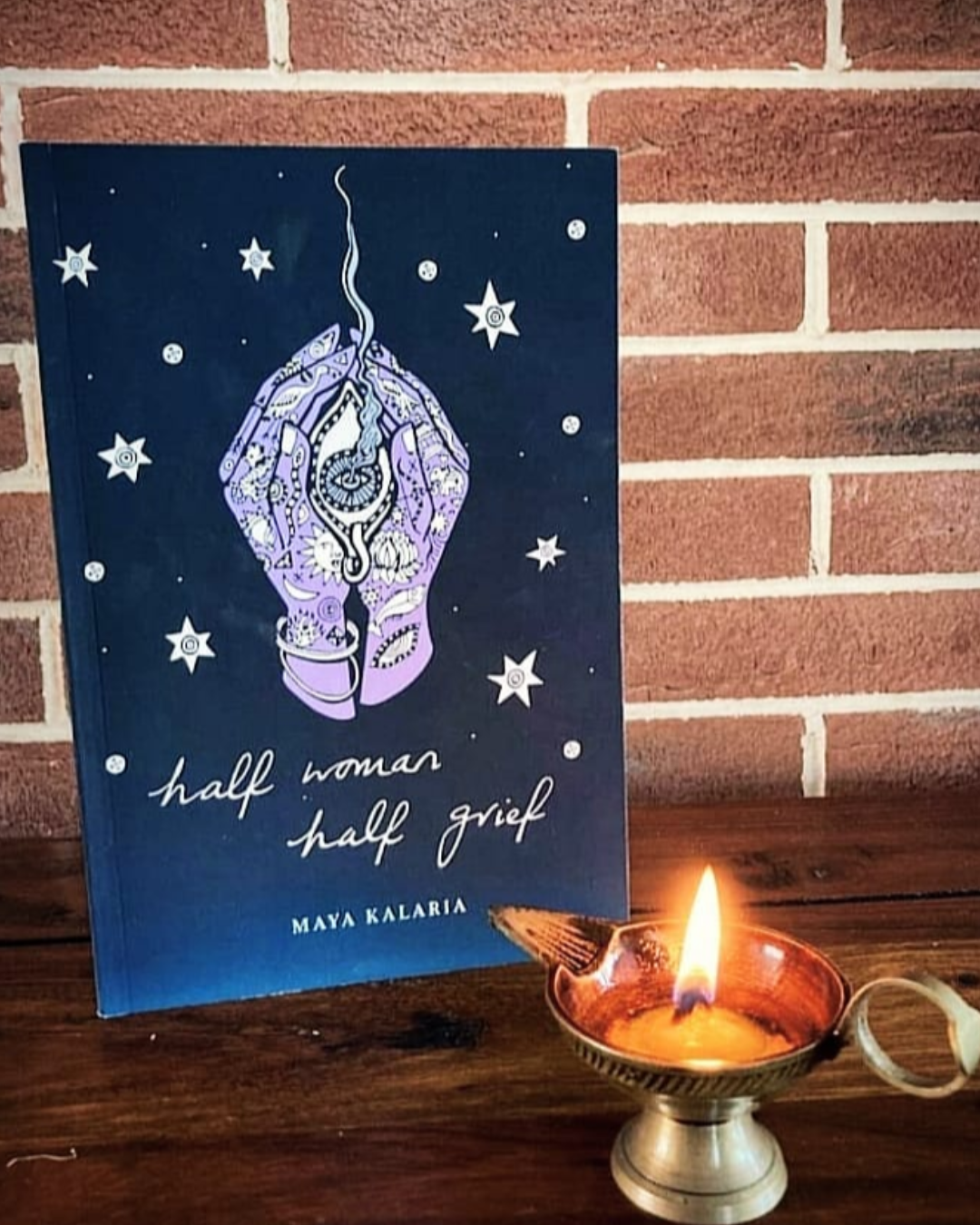 Half Woman Half Grief, a poetry book by Maya Kalaria