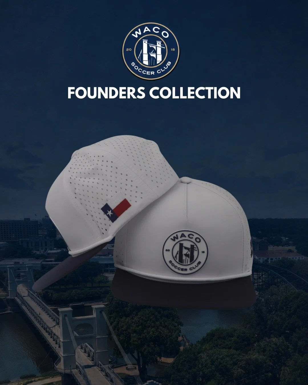 Introducing the Founders Collection. 🔗 link in bio!

Eight pieces. One city. Rep Waco everywhere you go this summer and every season after.

Swipe through the full lineup and find your fit. Every order goes directly toward building something real fo