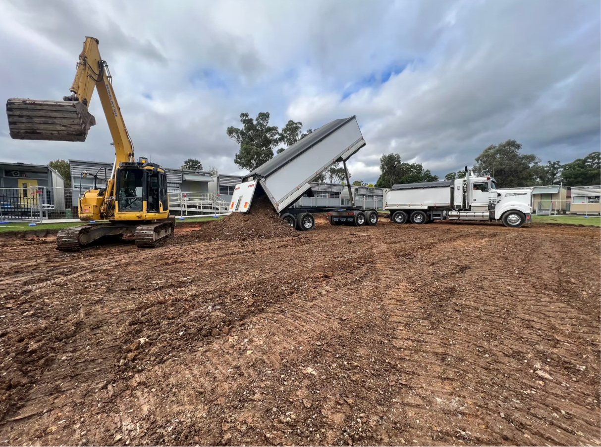 Site / Slab preperations and clearing