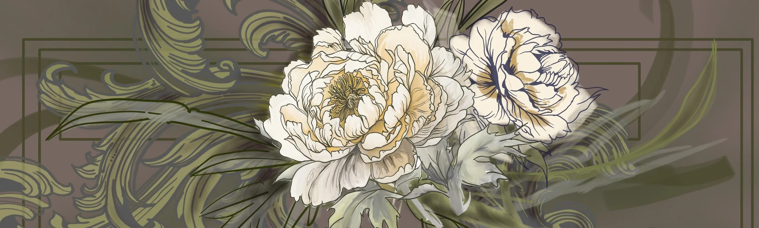 As an example of my digital work, this piece explores the intersection of ornament, color, and contemporary visual language through a refined, detail-driven approach. Building on my mural practice, the piece translates large-scale sensibilities into 