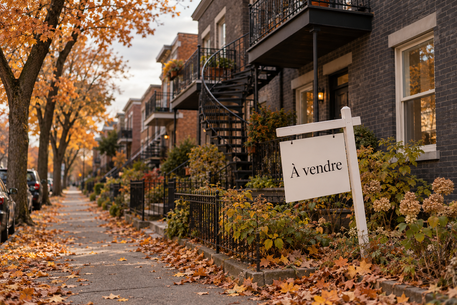 Pourquoi autant de propriétés ne se vendent pas à Montréal en ce moment