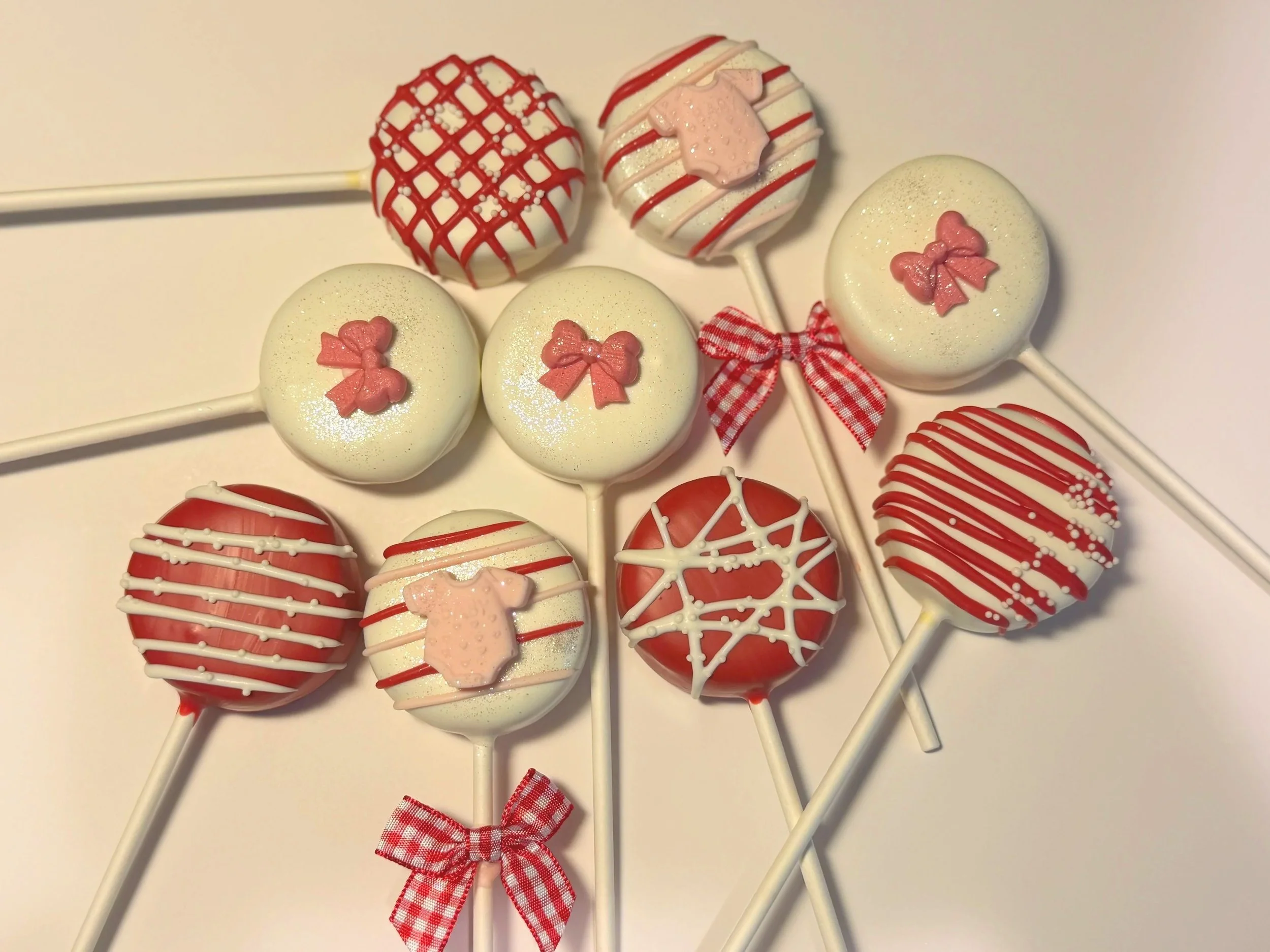 Baby-Q Theme / Red / Pink / Gingham