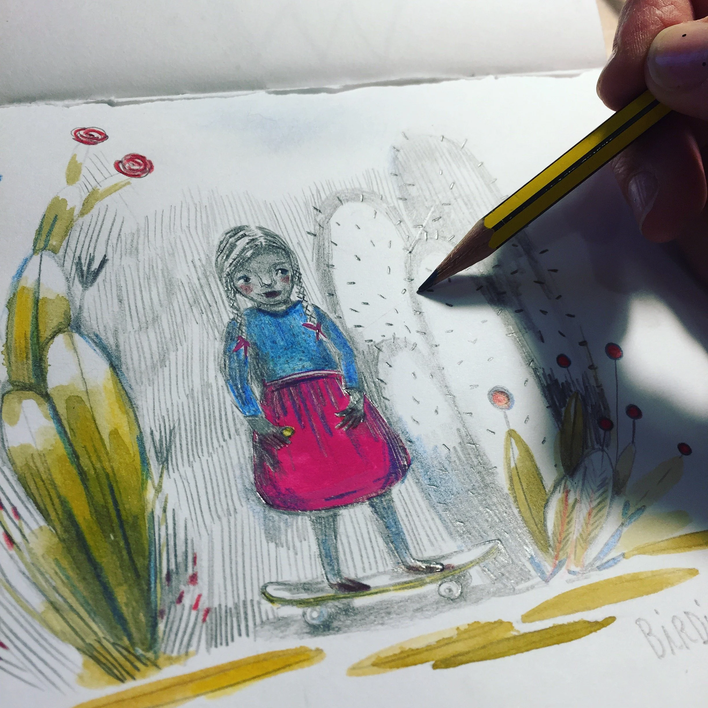 Prepping for another round with MATS Children's Book Illustration course