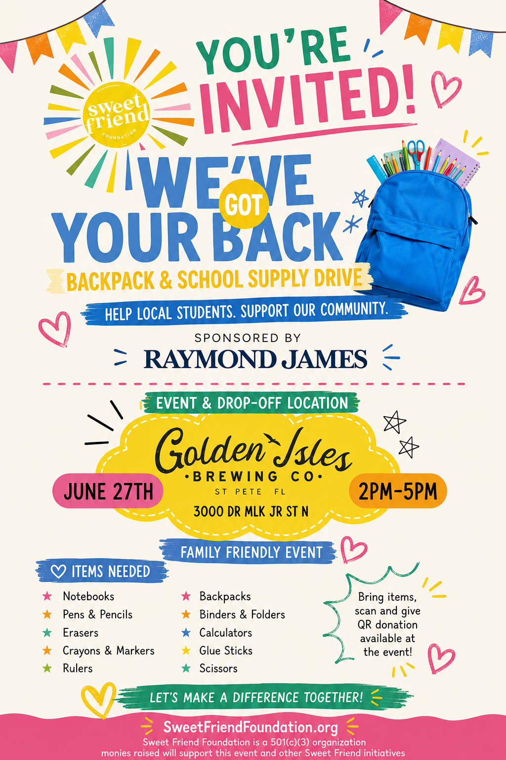 “We’ve Got Your Back” 2026!