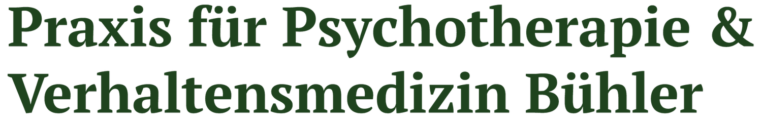 Praxis für Psychotherapie &amp; Verhaltensmedizin Bühler