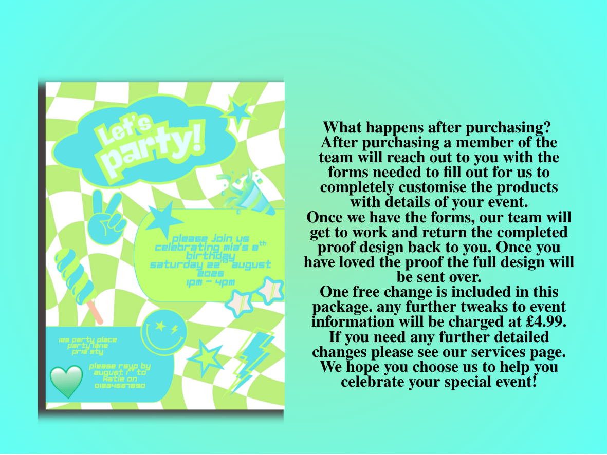 Lets Party! Design Full Package