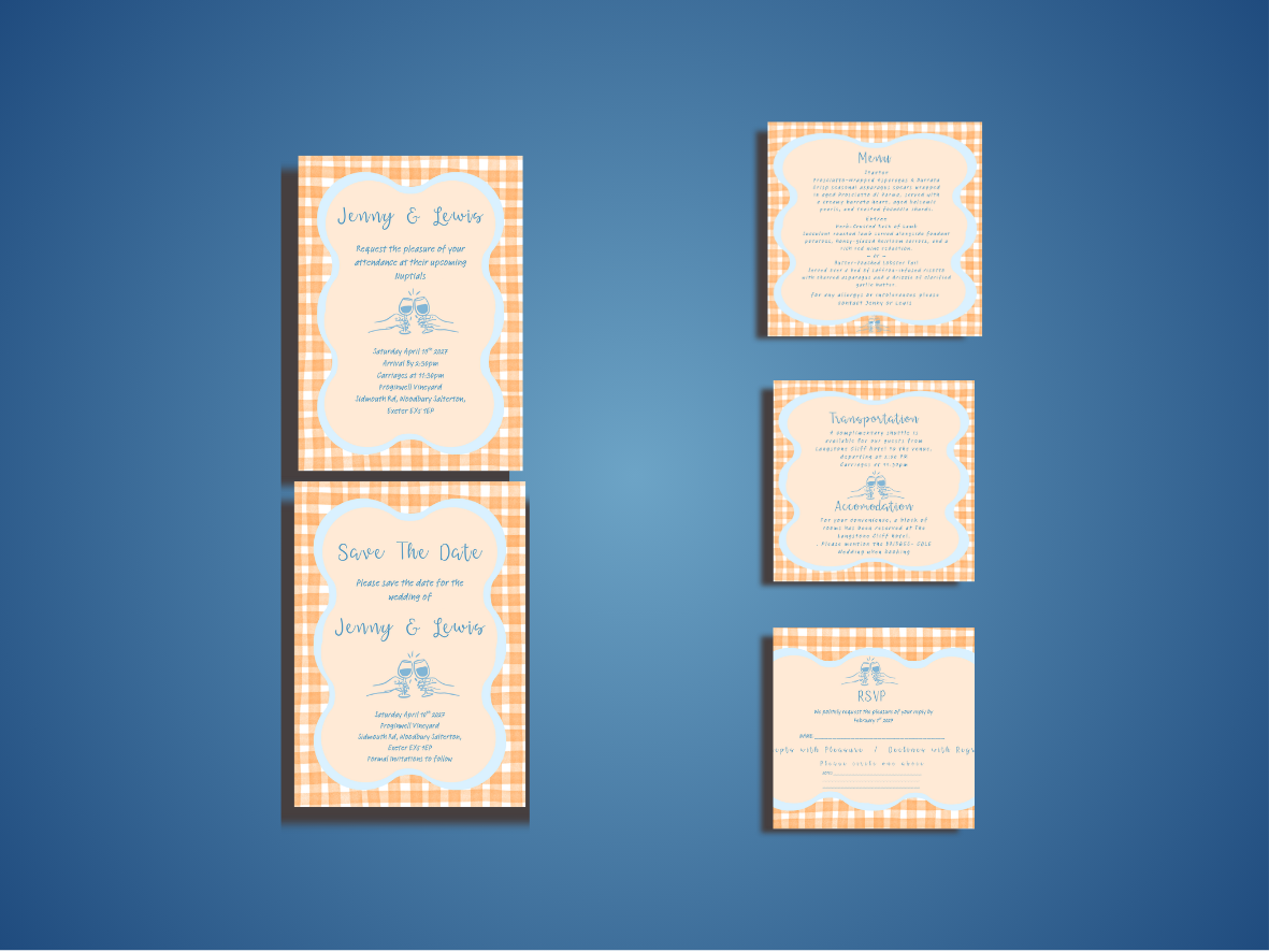 Garden Party Wedding Full Design Package