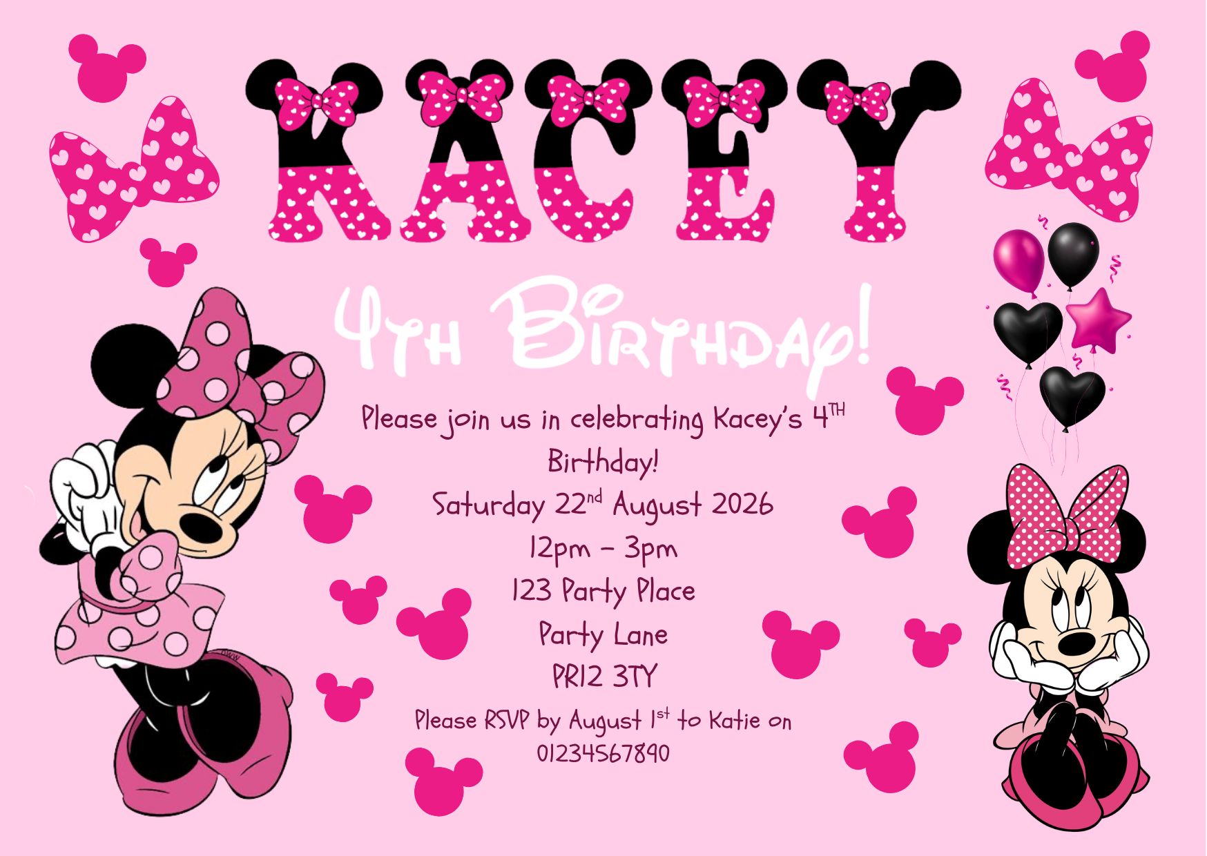 Girly Mouse Design Full Package