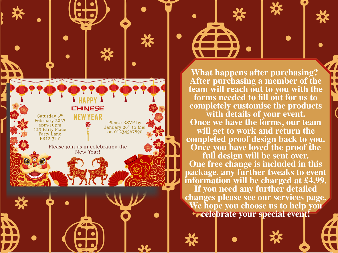The Goats Lunar Delight Full Invite Design