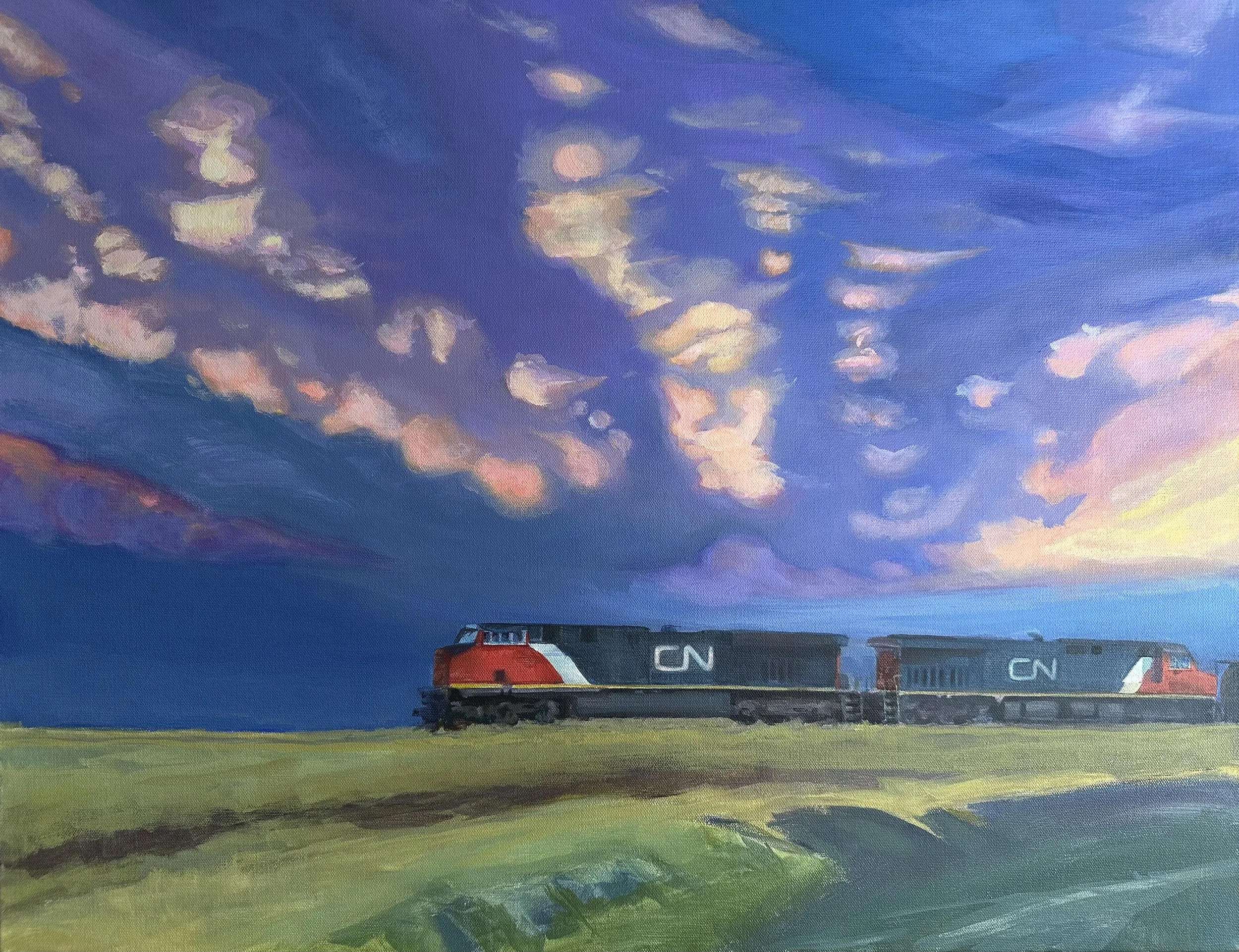 Storm Chaser (Sunset Train)