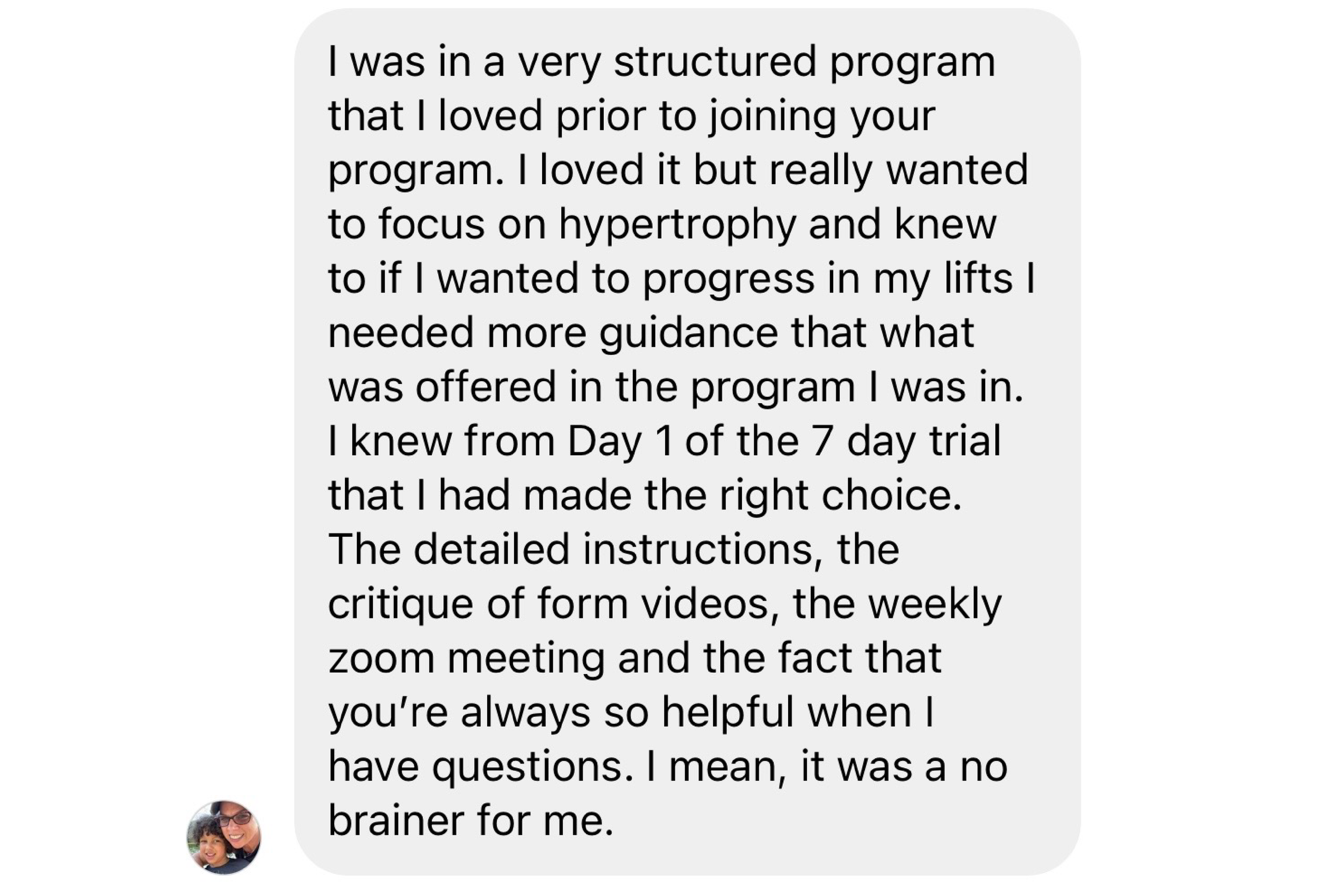 WOMP Fitness great experience service testimonial