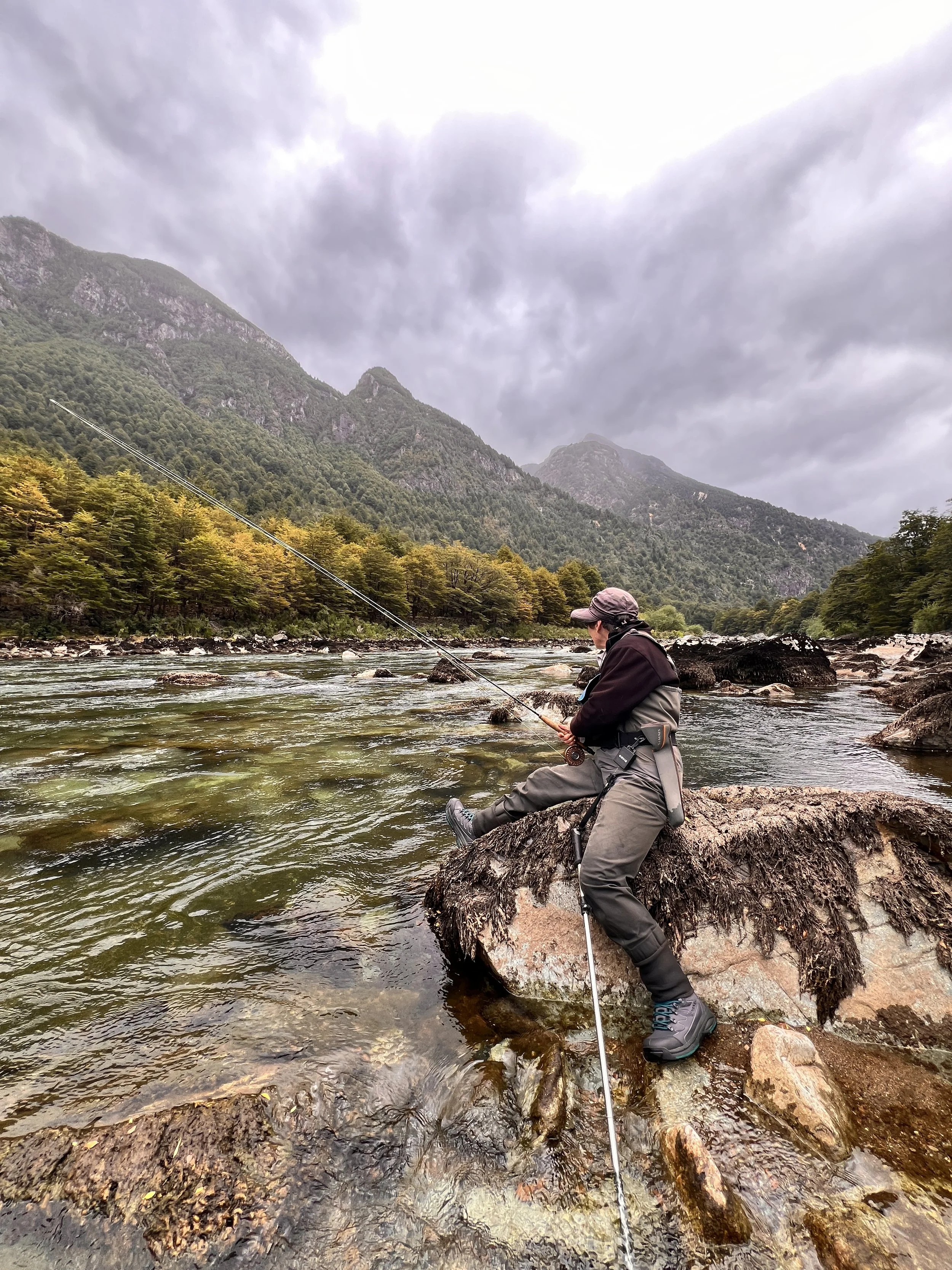 Fly fishing in Chilean Patagonia