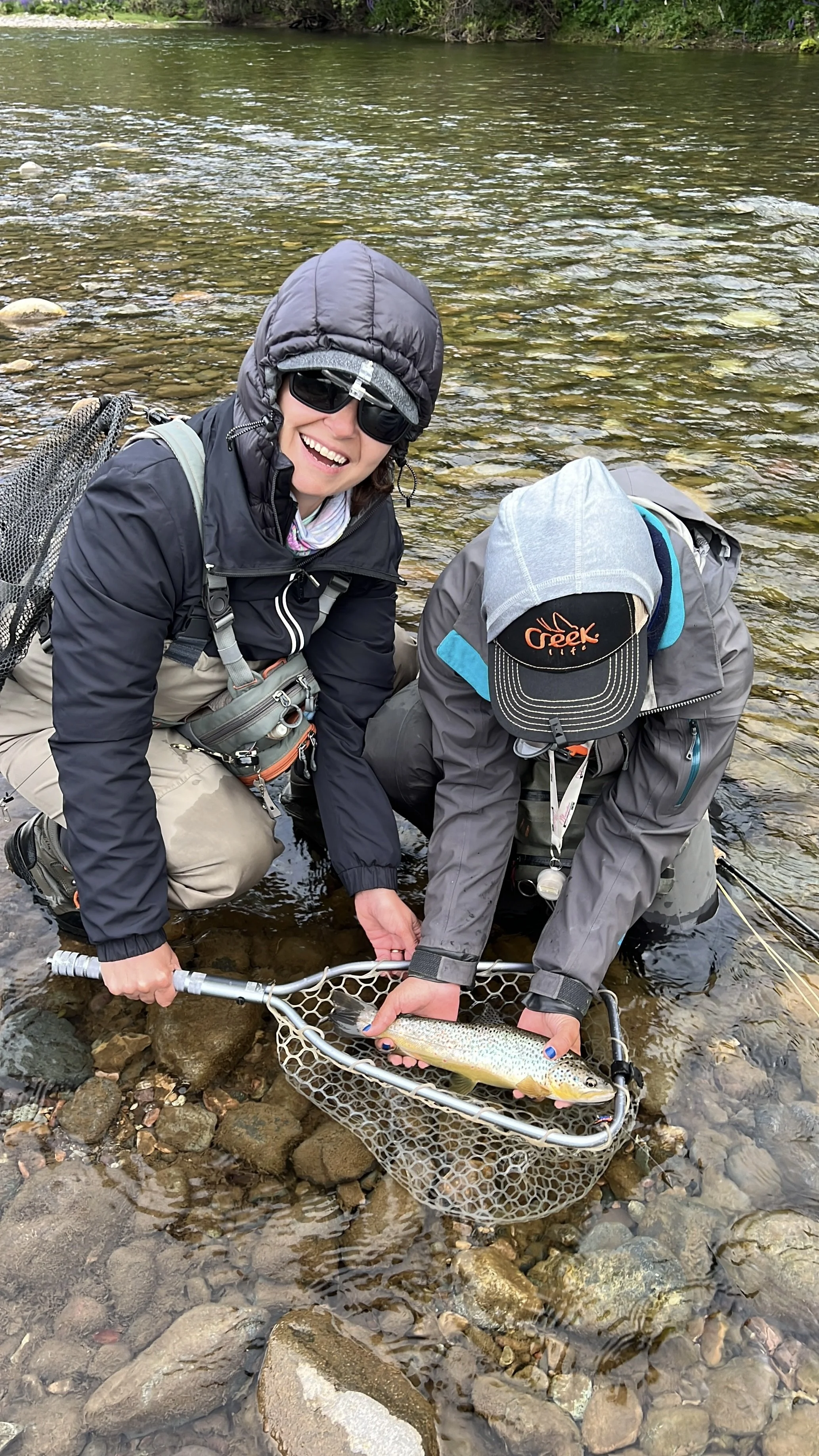 Fly fishing guiding Patagonia Chile