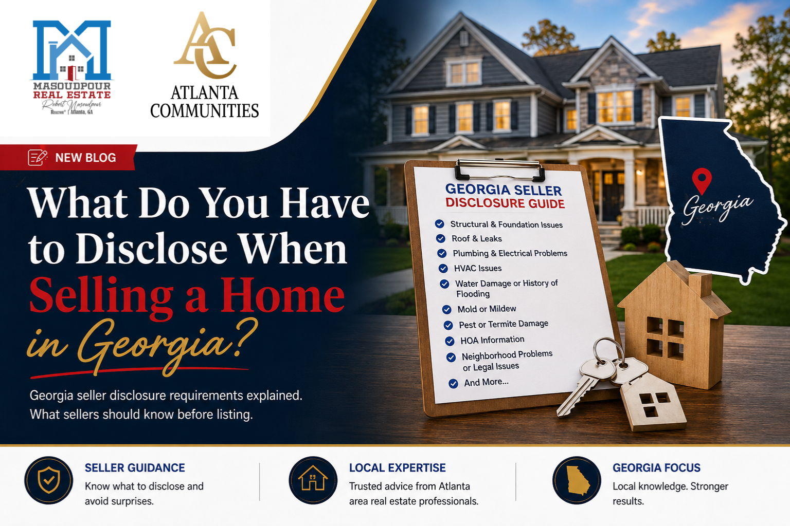 What Do You Have to Disclose When Selling a Home in Georgia?