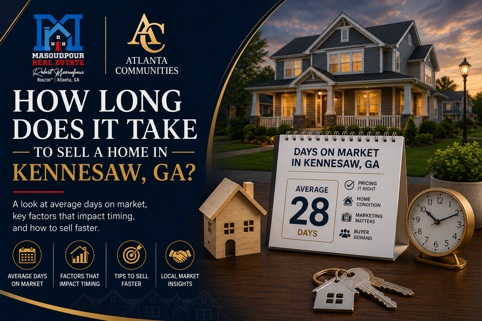 How Long Does It Take to Sell a Home in Kennesaw, GA?