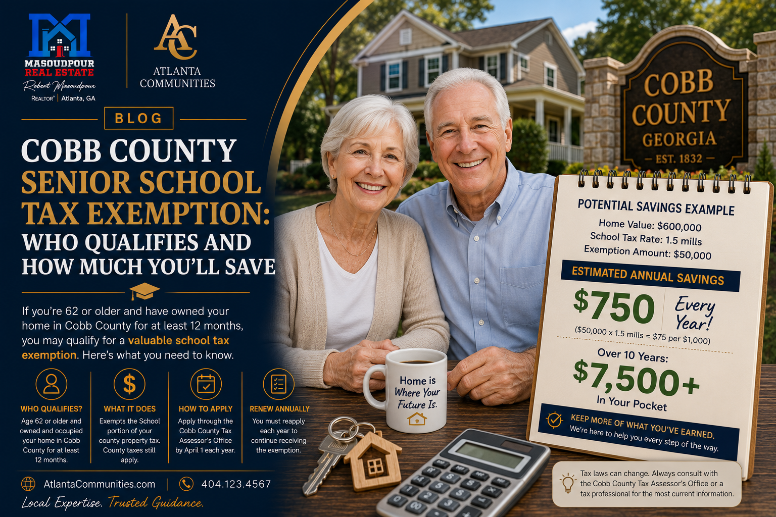 Cobb County Senior School Tax Exemption: Who Qualifies and How Much You'll Save