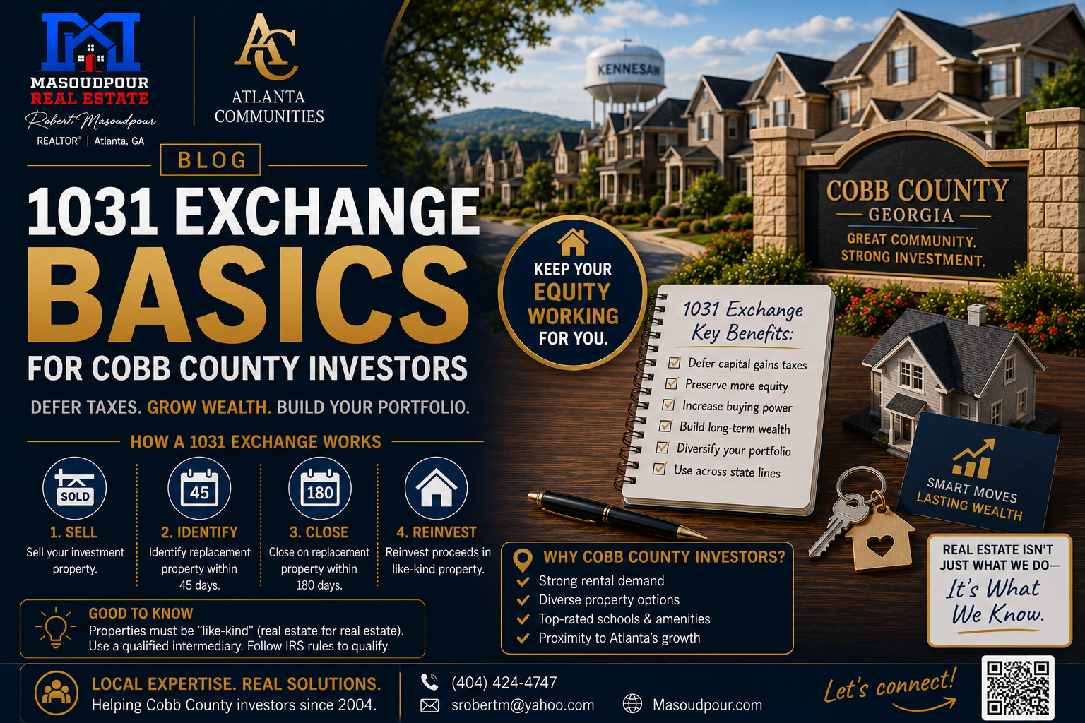 1031 Exchange Basics for Cobb County Investors