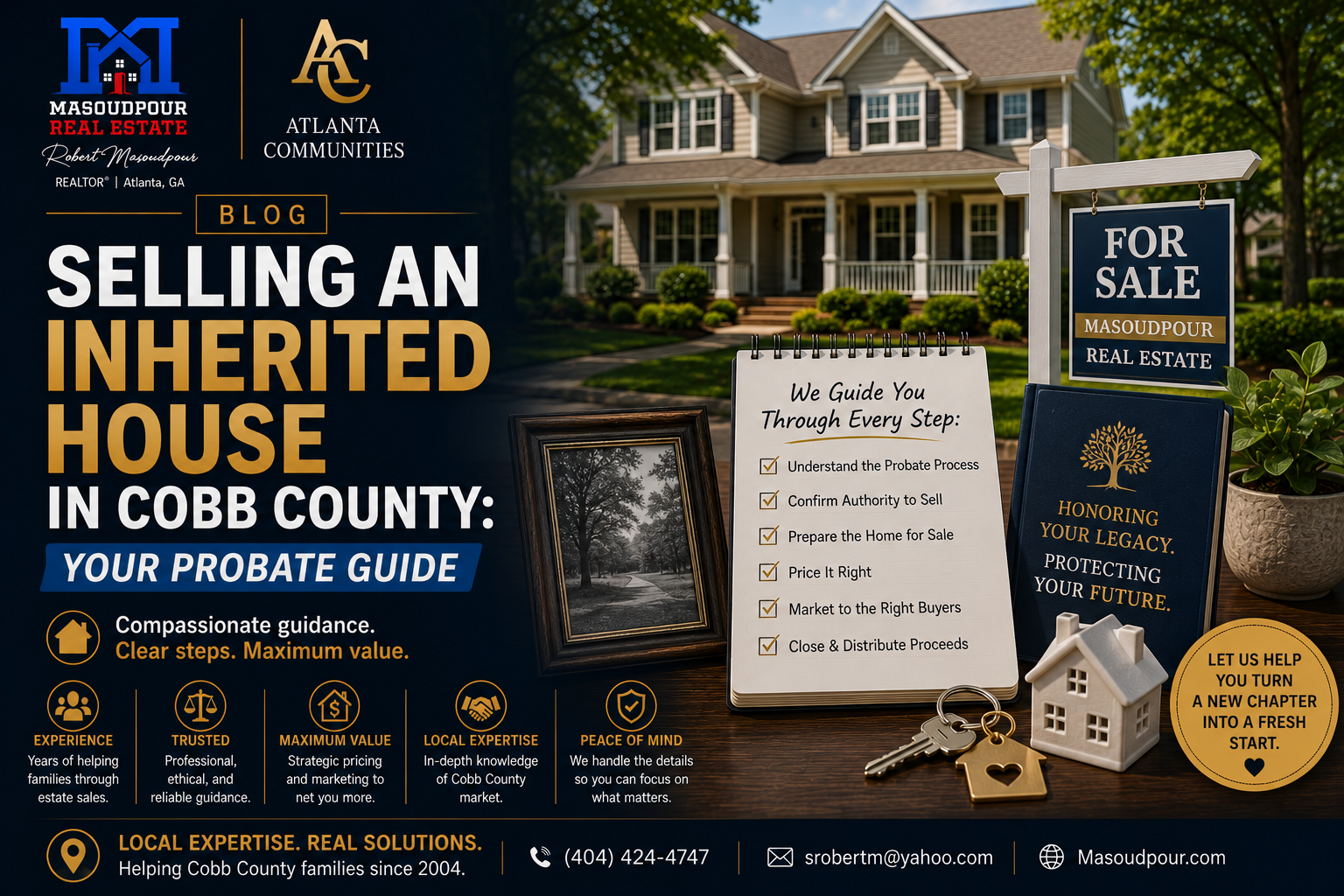 How Does Probate Work When You Inherit a House in Cobb County, Georgia?