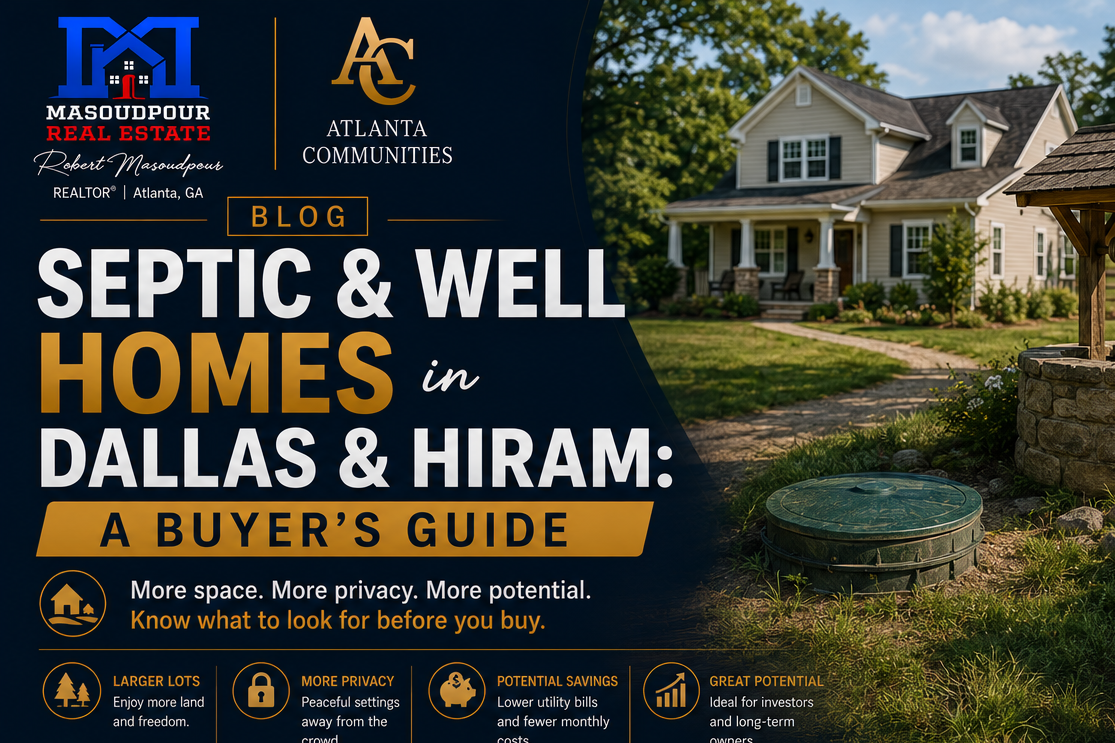 Septic &amp; Well Homes in Dallas and Hiram: A Buyer's Guide