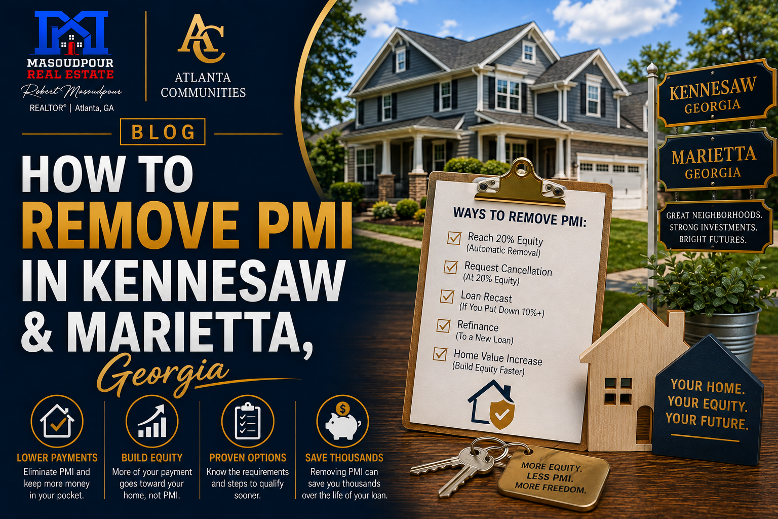 How to Remove PMI in Kennesaw and Marietta, Georgia