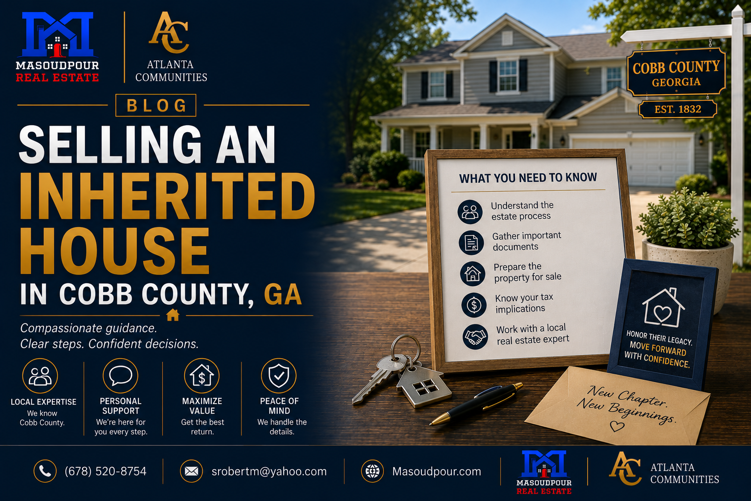 Selling an Inherited House in Cobb County, GA