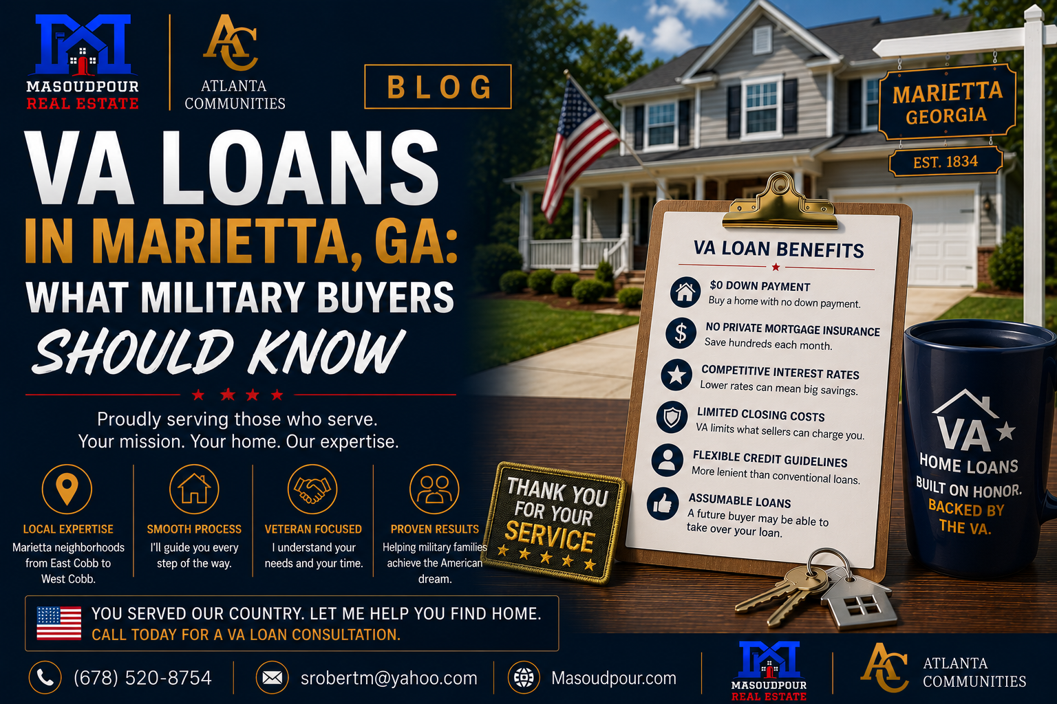 VA Loans in Marietta, GA: What Military Buyers Should Know
