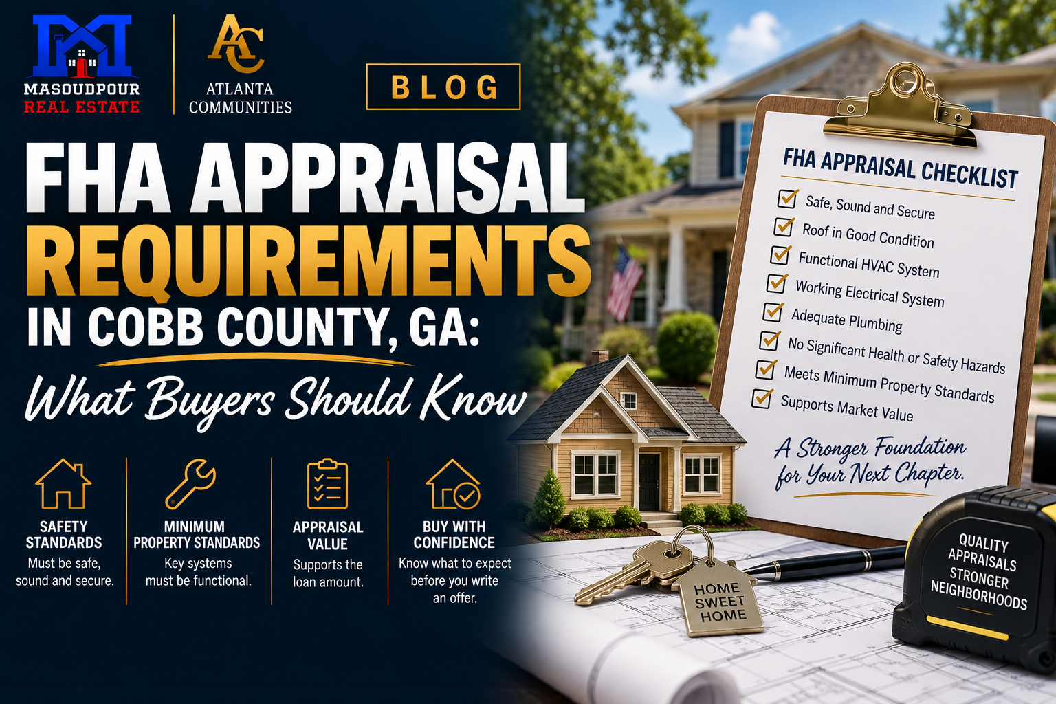 FHA Appraisal Requirements in Cobb County, GA: What Buyers Should Know