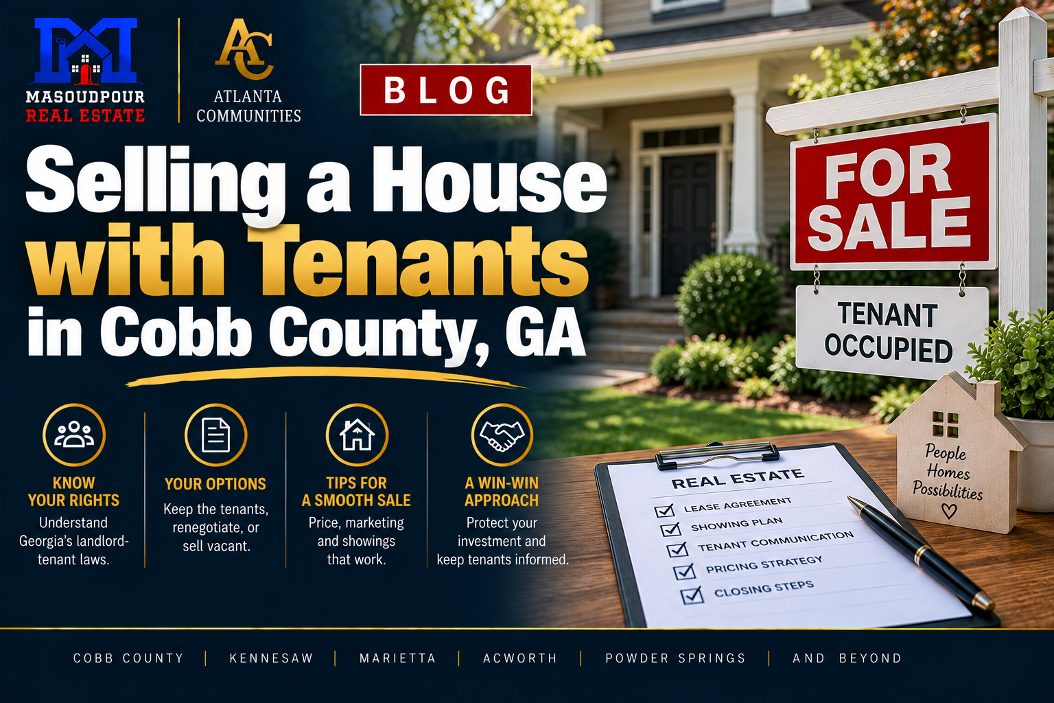 Selling a House with Tenants in Cobb County, GA