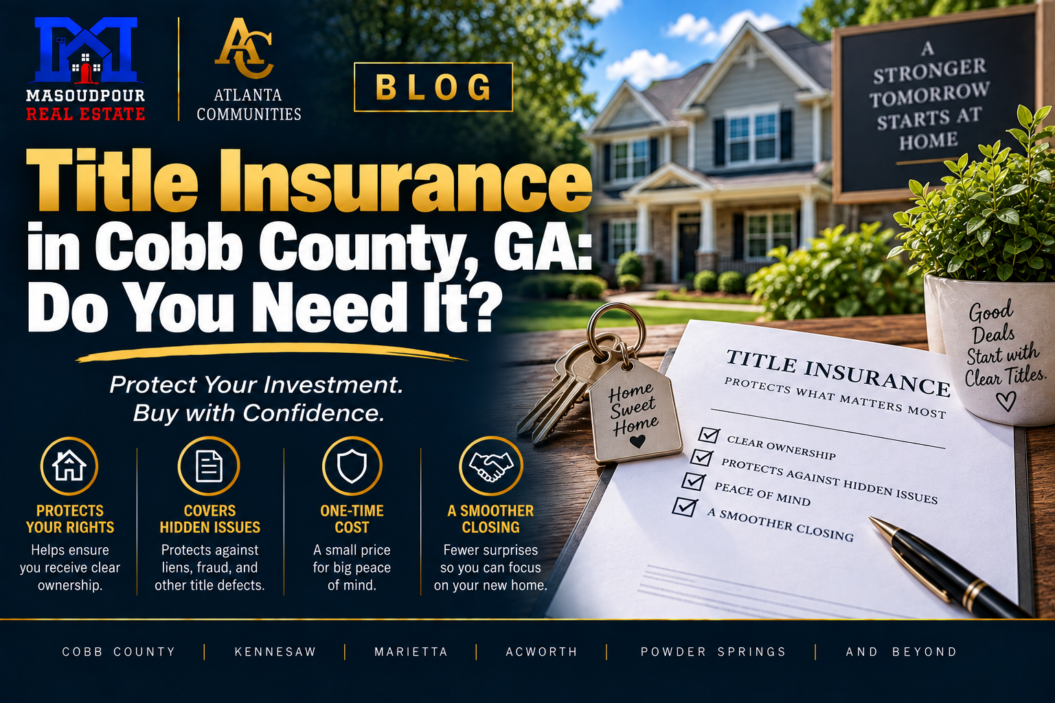 Title Insurance in Cobb County, GA: Do You Need It?