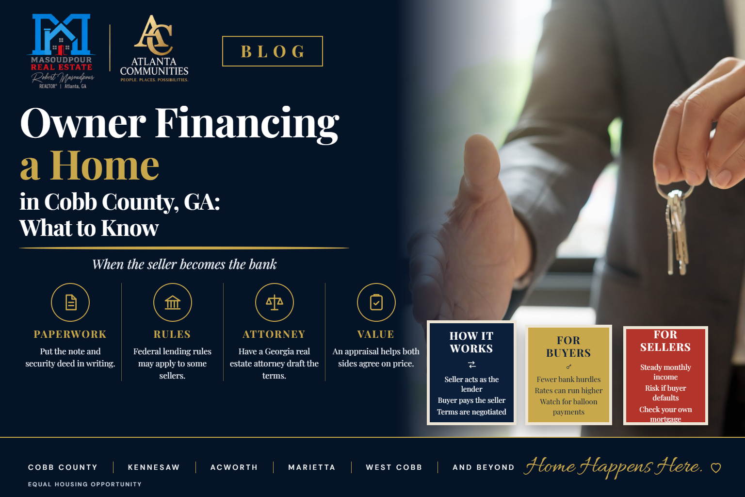 Owner Financing a Home in Cobb County, GA: What to Know