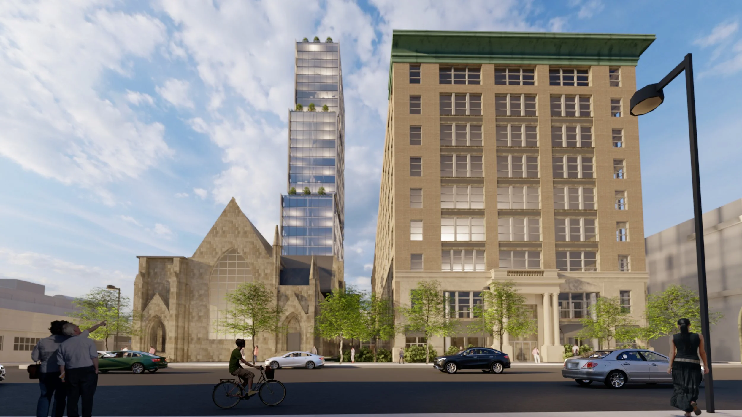 VIEW FROM BROAD STREET