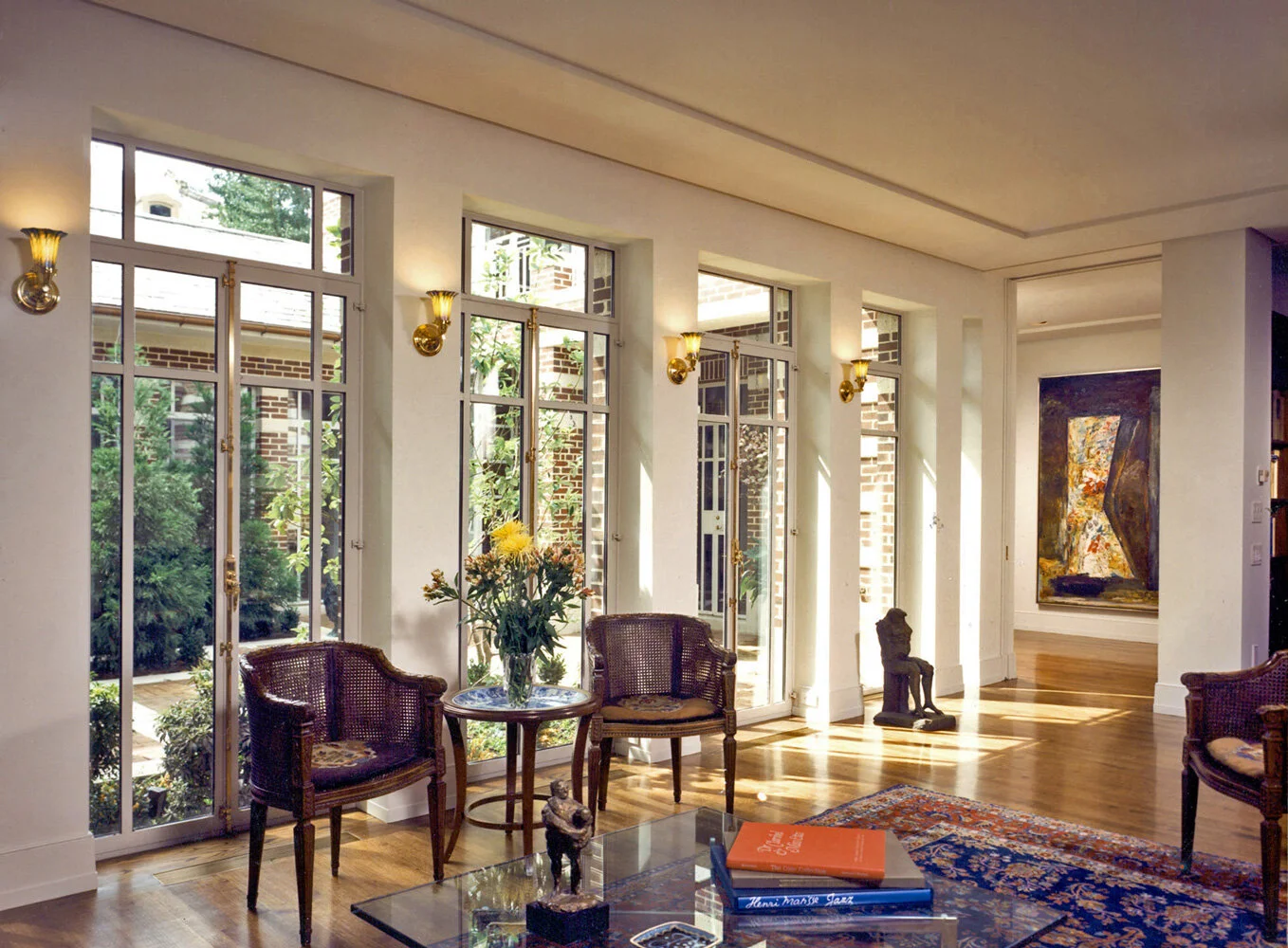 VIEW OF LIVING ROOM