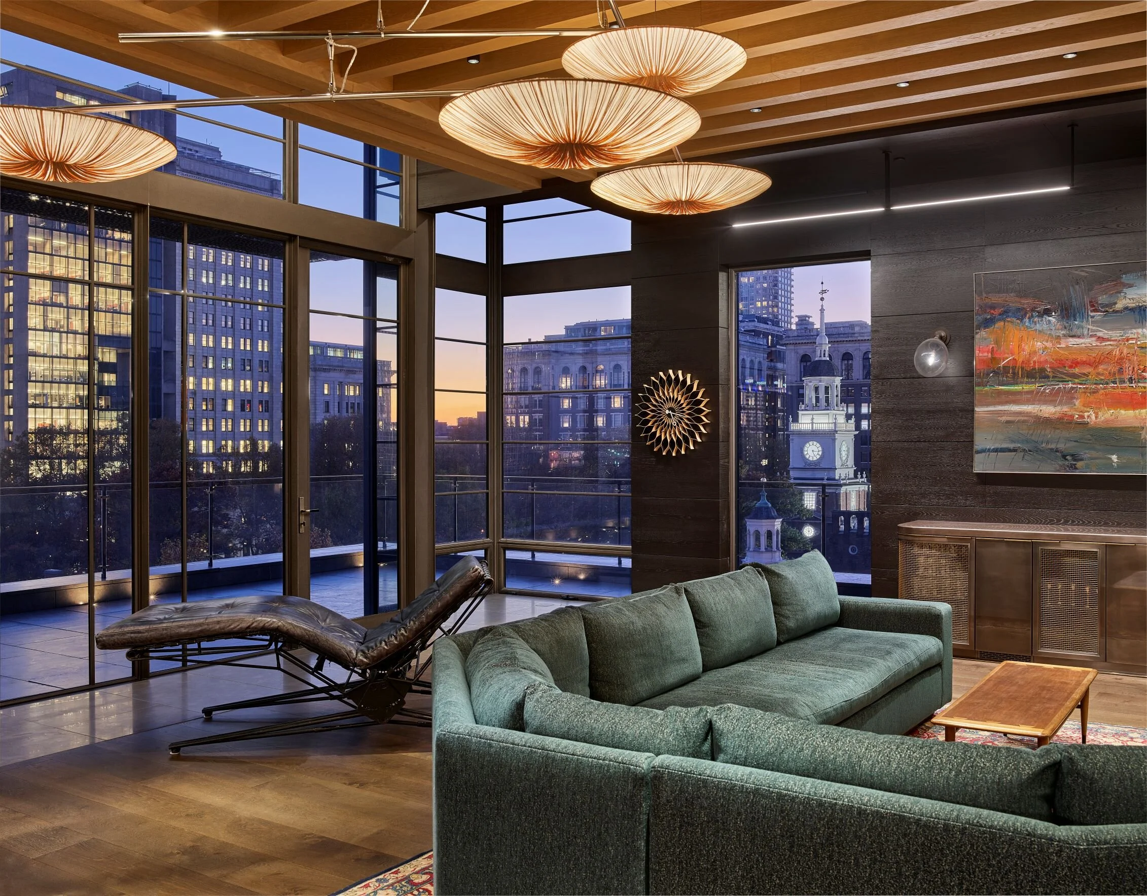 VIEW OF LIVING ROOM