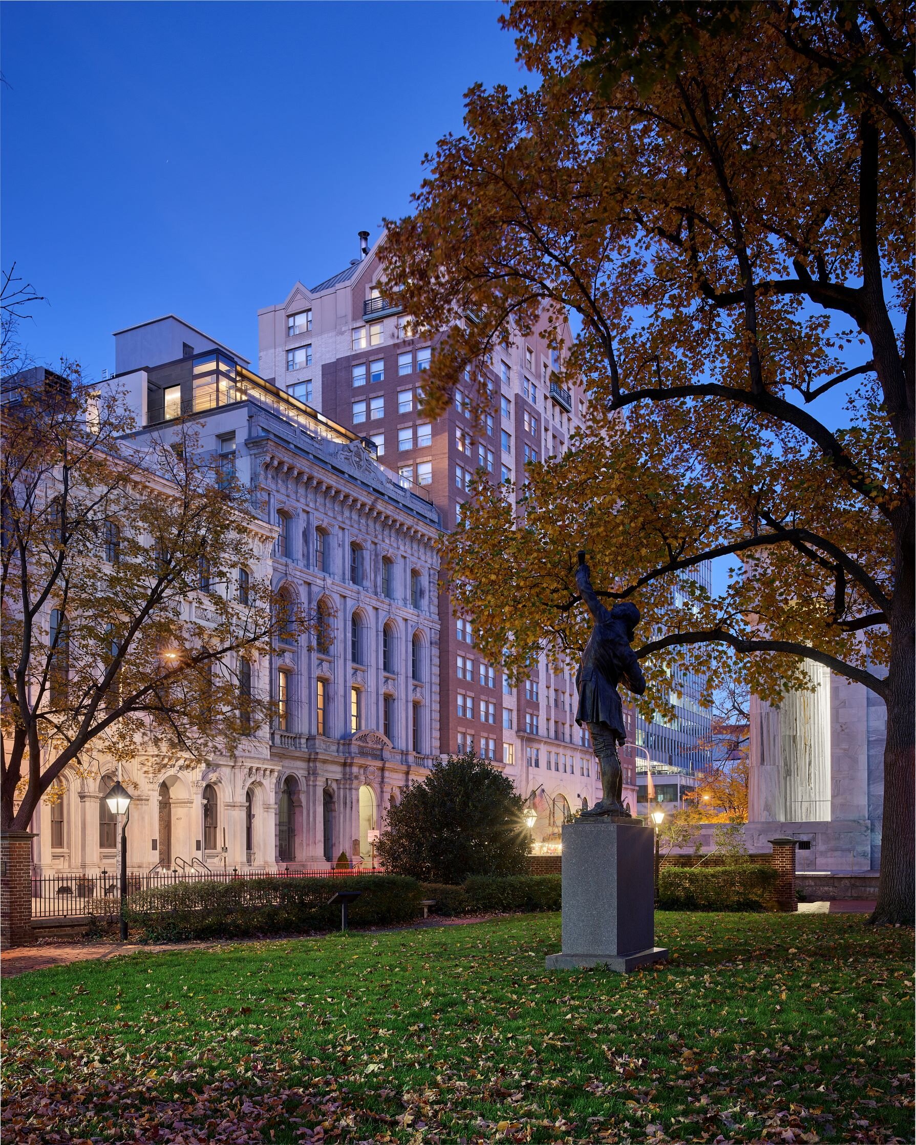 VIEW FROM INDEPENDENCE MALL