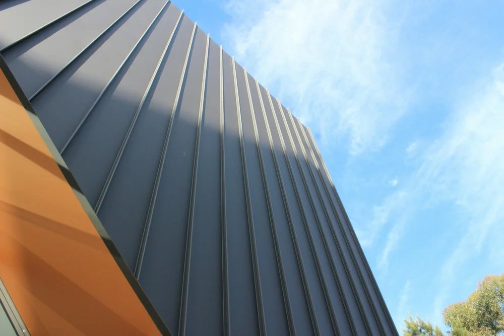 Standing seam metal roof installation in North Carolina