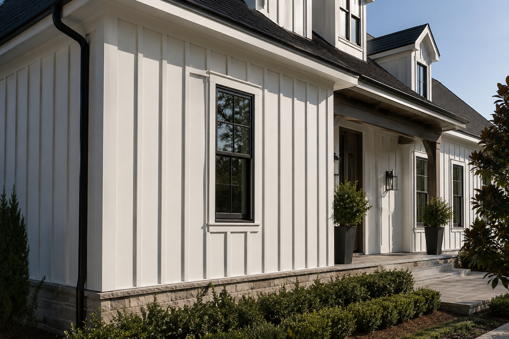 James Hardie Board and Batten siding