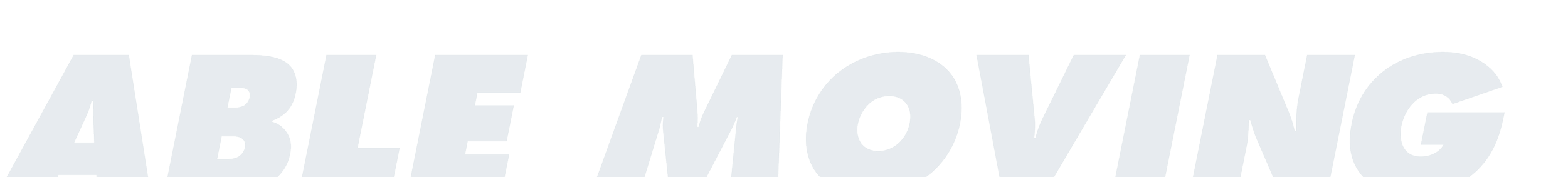 Text that reads "Able Moving" in bold blue letters.