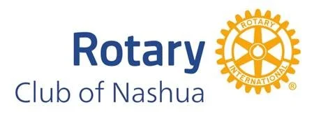 Rotary Club of Nashua logo with a gear emblem and text.
