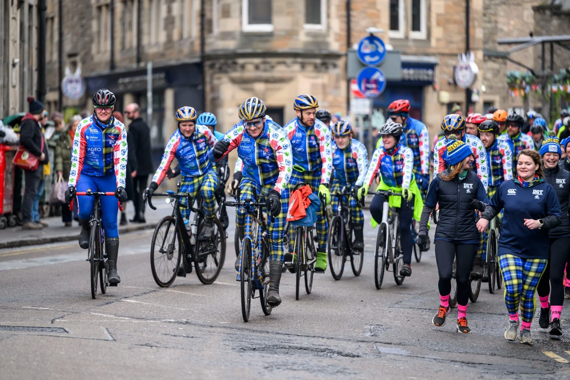 Ogilvie sponsored two support vehicles for Scottish rugby international Rob Wainwrtight as he cycled over 800 miles from Melrose to Dublin in aid of 'My Name's Doddie Foundation'