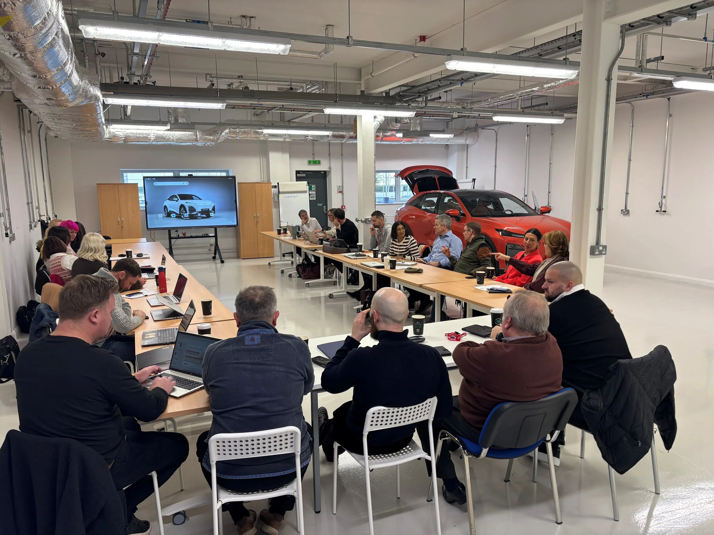 Ogilvie Fleet manufacturer visit - hosted by Changan in Birmingham