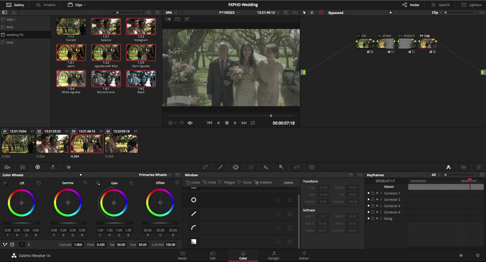 Resolve 60s Wedding Preset Tutorial