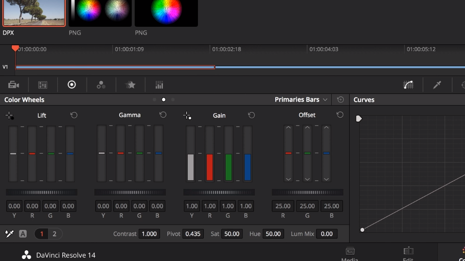 Managing saturation in Resolve