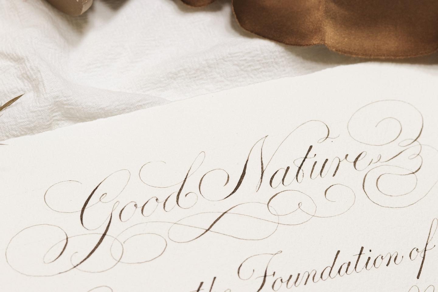 Artistry- Majuscule Roundhand and Flourishing (4.5 hours)