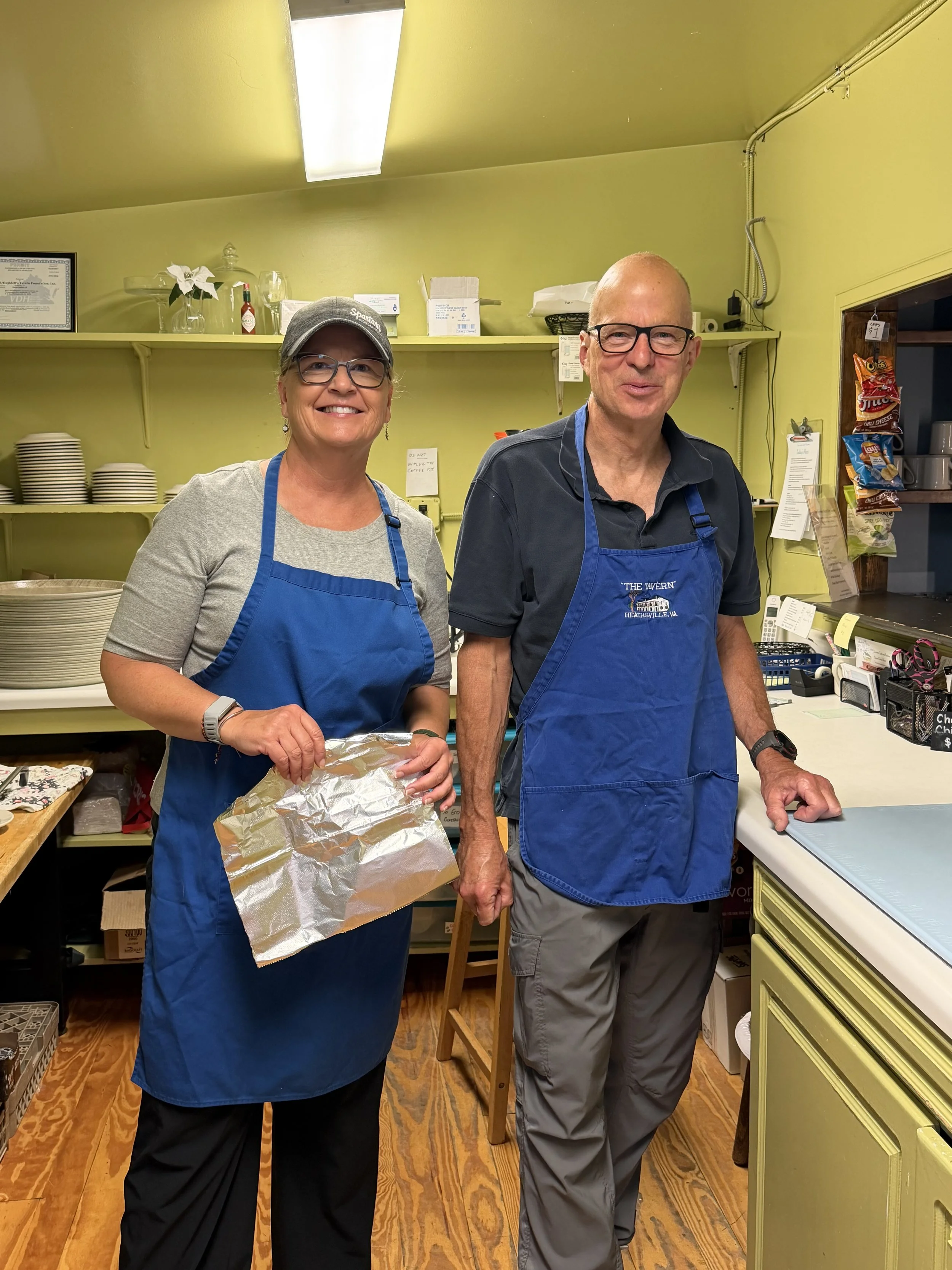 Randy and Carol set up for a Saturday.jpeg