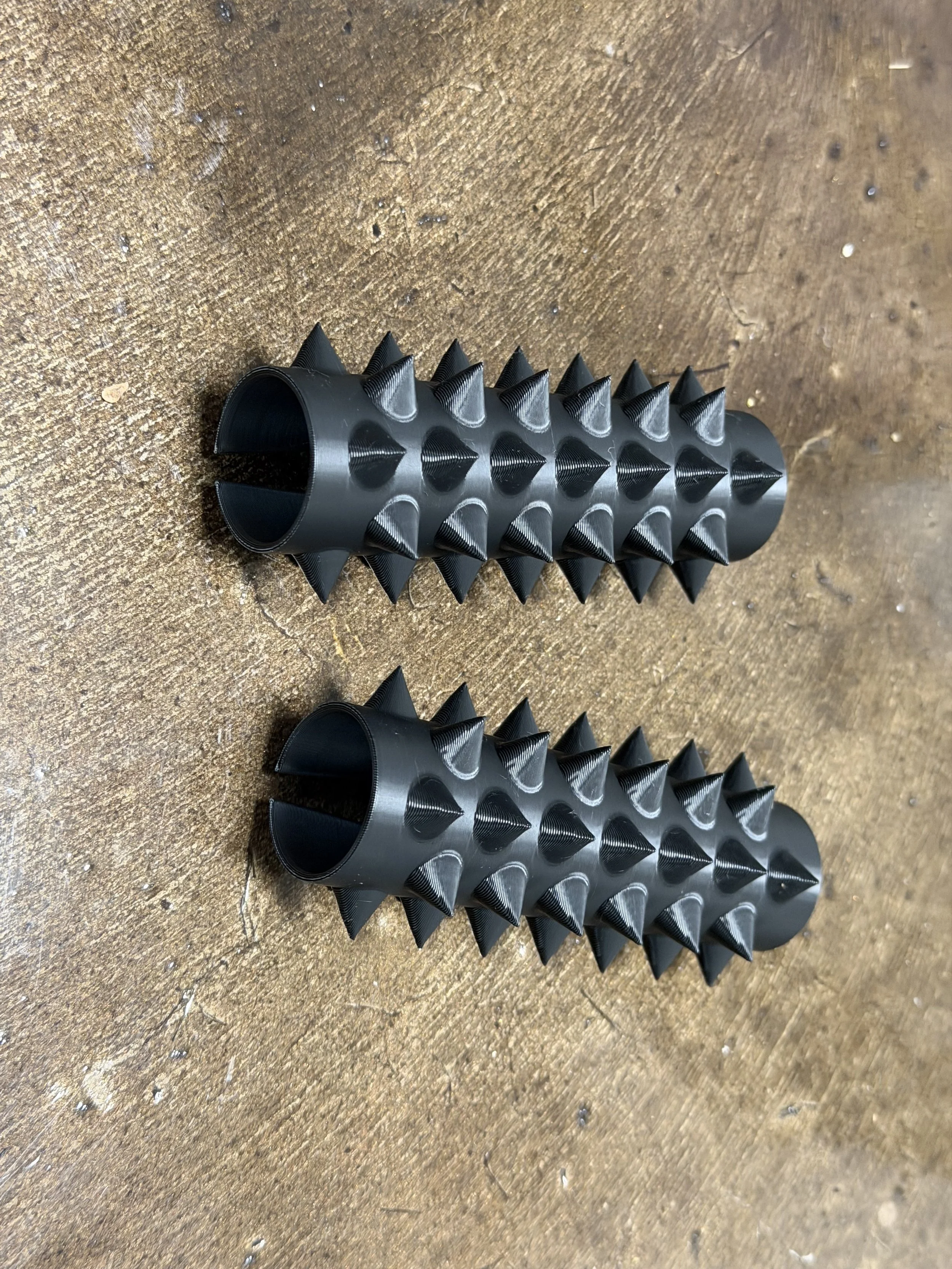 Wheelchair Handle Autonomy Spikes Grip Preventer