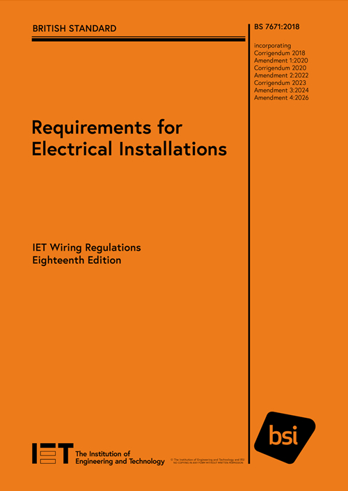 Amendment 4 of BS 7671 – What It Means for Electrical Installations