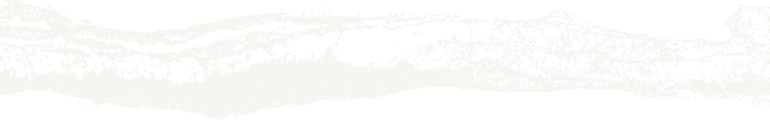Black and white abstract line drawing resembling mountain ranges and valleys.