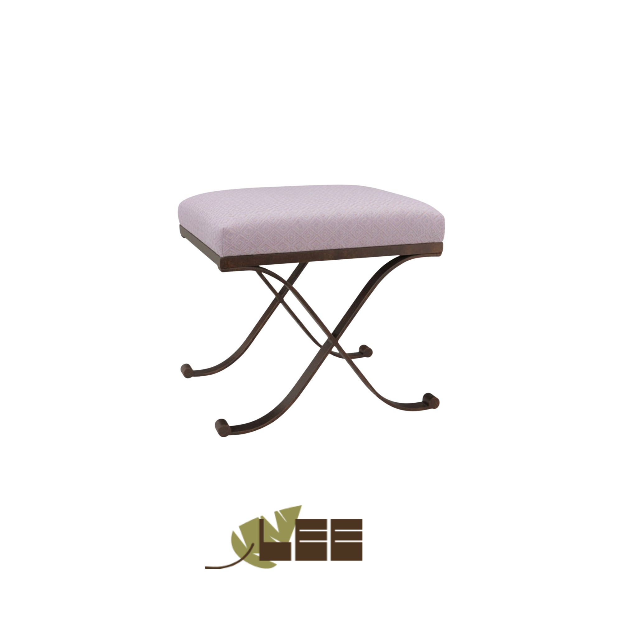 A custom ottoman by LEE Industries.