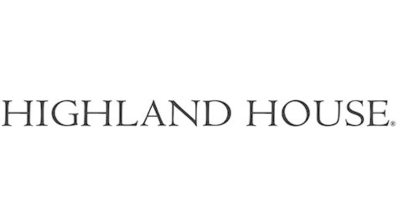 Highland House logo in black text on a white background.